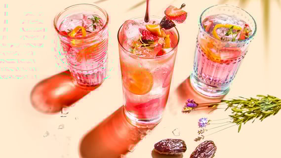 Medjool Date Blood Orange Rum Spiced Punch