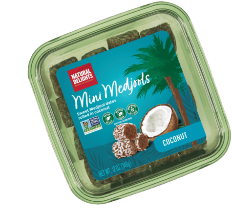 Natural Delights Coconut Mini Medjools