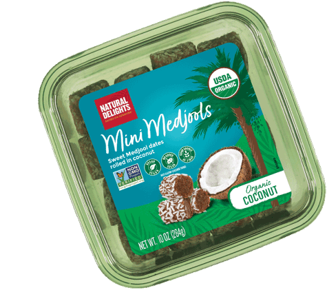 Natural Delights Organic Coconut Mini Medjools