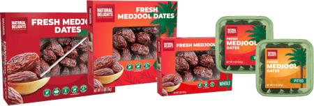 packages of Natural Delights dates