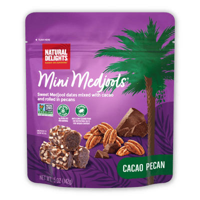 Cacao Pecan Mini Medjools® Pouch